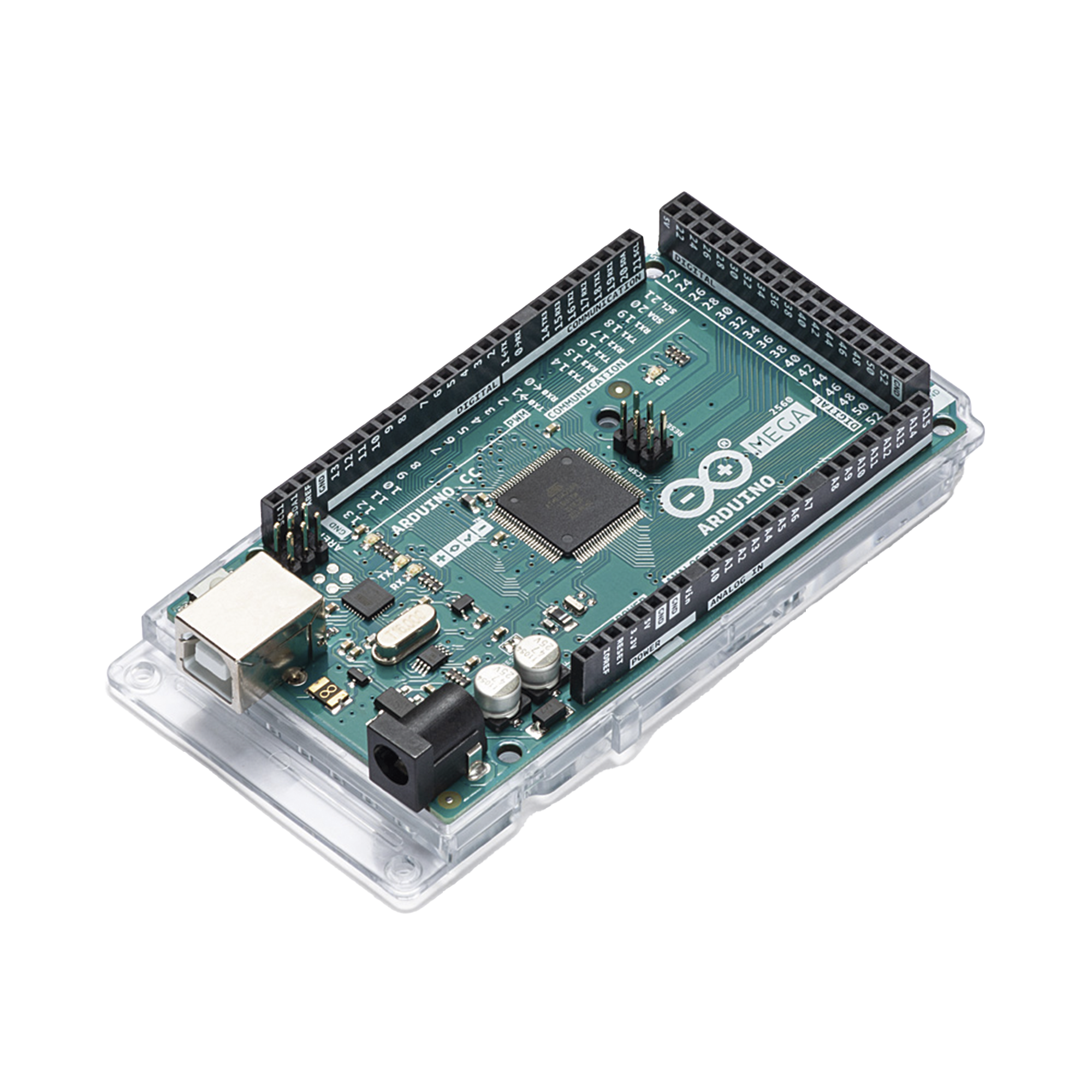 Arduino MEGA2560 REV3 / Para proyectos que requieren una mayor cantidad de IO´s , Cuatro puertos seriales, 54 pines IO (15 PWM y 16 entradas analogicas) Arduino MEGA2560 REV3 / Para proyectos que requieren una mayor cantidad de IO´s , Cuatro puertos seriales, 54 pines IO (15 PWM y 16 entradas analogicas)